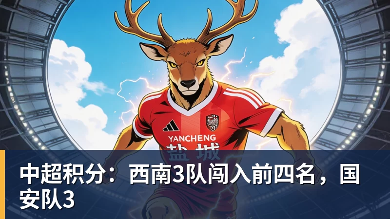 中超积分：西南3队闯入前四名，国安队3